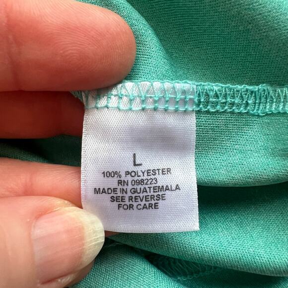 Magellan Outdoors Fish Gear Classic Fit Teal Top Boys Large - Picture 8 of 8